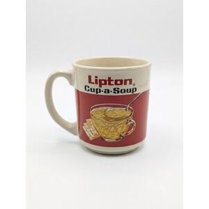 Vintage Lipton Cup-a-Soup Ceramic Mug